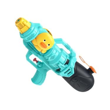 Imagem de KiBcsLic Brinquedo de esguicho de água Brinquedo de pulverização de imersão de água Verão para piscinas Jardim Gramados Banheiras Interiores, Azul, Pato