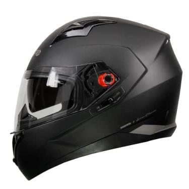 Imagem de Capacete Fechado Moto Bieffe B-40 Classic Preto Fosco/Grafite 56