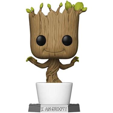 Imagem de Pop! Marvel Guardians Of The Galaxy - Groot Dancando - 45 Centímetros, 01 – Funko, Marrom