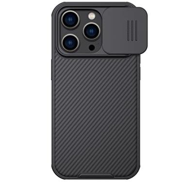 Imagem de Capa Anti Impacto Nillkin Camshield Pro Magnetic Case Compatível com iPhone 14 Pro Max (6.7) (Preto)