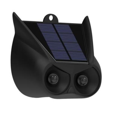 Imagem de IEUDNS Dispositivo repelente de pássaros com luz piscante, protetor de fazenda, casa, repelente solar de animais para veados, roedores, pombos, gaivotas