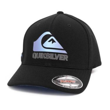 Imagem de Boné Quiksilver Soft Hologram Black, M, Preto