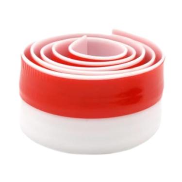 Imagem de XLWLLNJ Batente de porta, bloqueador de porta, isolamento acústico, vedação contra intempéries para manter o frio do lado de fora, Branco