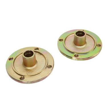 Imagem de Zhjvihx Cubs de Eixo Traseiro Roda Roda 24t, 1 par 25mm 24t 4 Parafusos Cubrão de Roda de Aço Pesado Liga de Alta Estabilidade para Go Kart ATV Quad Bike, Powersports Wheel Hubs
