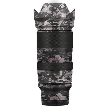 Imagem de Adesivo de lente de câmera antiarranhões para Tamron 50-400 mm F4.5-6.3 adequado para Nikon Mount Coat Wrap película protetora capa 50 400 (Camuflagem de campo)