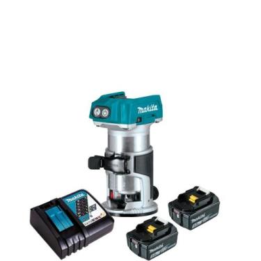 Imagem de Tupia 2 Baterias 18v 5ah Drt50z Makita Com Carregador Rápido