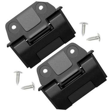 Imagem de WeiLaiKeQi 2x Dobradiça de Substituição para Refrigerador, Resistente, Profissional, Alto Desempenho, Fácil Instalação, Acessório Preto para BMX de 72 Qt