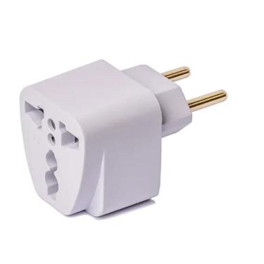 Imagem de Adaptador Tomada Universal Padrão Europeu Para Brasil