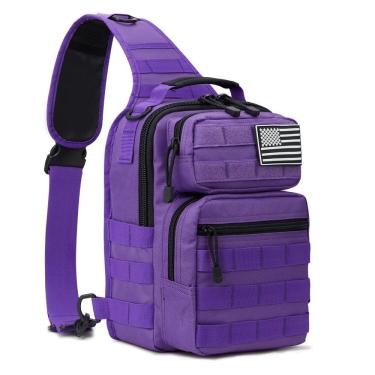 Imagem de Mochila Tactical Sling Bag G4Free Military Rover Purple