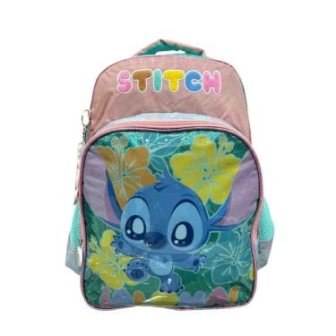 Imagem de Mochila Infantil Maxlog Stitch Turquesa IS42401SC.5400.UN
