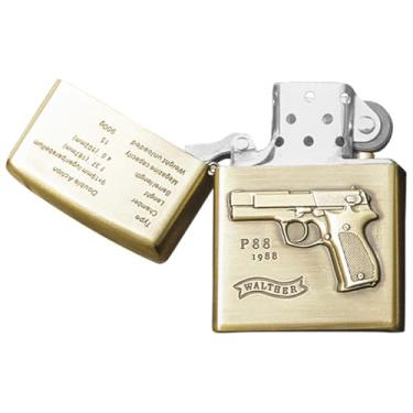 Imagem de Isqueiro Mecânico de Metal, Sem Fluido