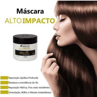 Imagem de Adlux Máscara Alto Impacto Reconstrutor 500g Hidratação Liso