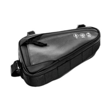 Imagem de KiBcsLic Bolsa de Bicicleta Triangular, Bolsa para Armazenamento de Ferramentas E Acessórios de Bicicleta, para Quadro de Bicicleta de Montanha E de Estrada.