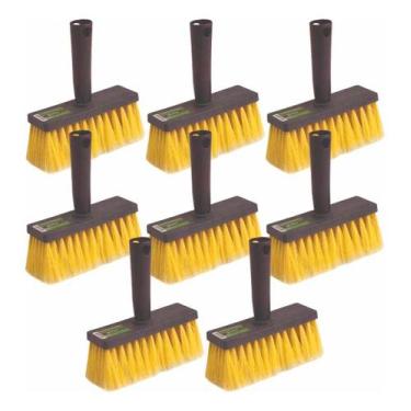 Imagem de 8 Broxa Para Pintura Pedreiro Retangular Odim 11,7x4,3Cm