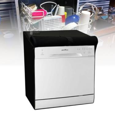 Imagem de CAPA PARA LAVA LOUÇAS BRITANIA 8 SERVIÇOS IMPERMEÁVEL (PRETO)