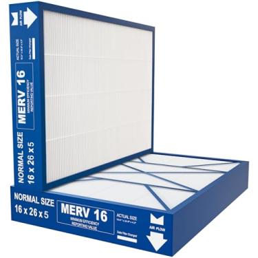 Imagem de Filtro MERV 16 compatível com substituição de filtro Lennox X8789