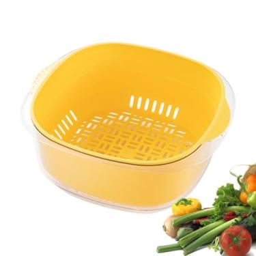 Imagem de Cesta de peneira e peneira de alimentos,Escorredor de enxágue de alimentos | Tigela de filtro de alimentos, filtro de limpeza de vegetais, filtros de frutas, filtro de filtragem de vegetais de Hersil