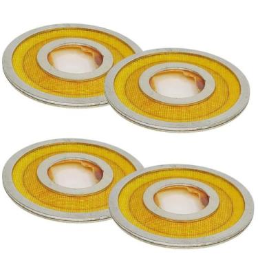 Imagem de Kit Com 4 Reparos Tweeter ST300 Alumínio Completo Fenólico ST 300 8 Oh