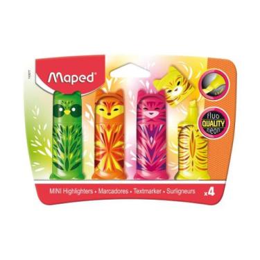 Imagem de Marca Texto Fluo Mini Friends Neon Maped