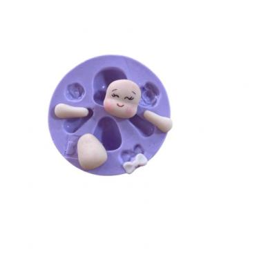 Imagem de F1114 molde de silicone bonequinha corpo confeitaria biscuit - confeit
