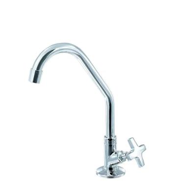 Imagem de Torneira de cozinha bica móvel mesa Alpha C34 Cromado Esteves