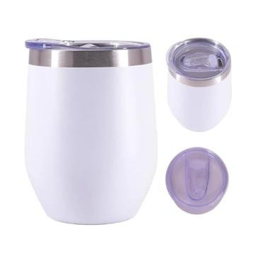 Imagem de Copo Térmico para Cerveja, 350mL, Isolamento por 4 Horas Gelado (Branco)