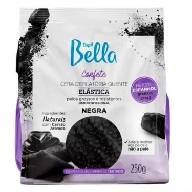 Imagem de Cera Depilatória Confete Negra Depil Bella 250G