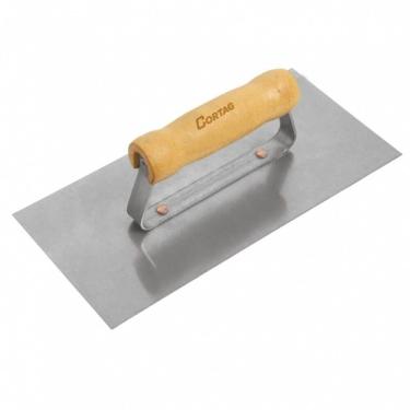 Imagem de Desempenadeira De Aço Lisa 12x25,6cm - 60701 - Cortag Desemp.aco Lisa 12x25,6cm 60701 Cortag