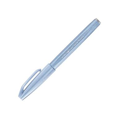 Imagem de Caneta Pincel Brush Sign Pen Pentel Cinza Azulado