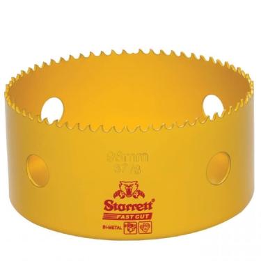 Imagem de Serra Copo Bi Metal 3.7-8"" 98mm - Fch0378-g - Starrett Serra Copo Bimetal 3.7-8in 98mm Starrett