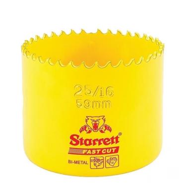 Imagem de Serra Copo Bi Metal 2.5-16"" 59mm - Fch0256-g - Starrett Serra Copo Bimetal 2.5-16" 59mm Starrett