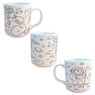 Imagem de Caneca Colorir Porcelana Pinta Repinta estilo Bobbie Goods - Antilope 