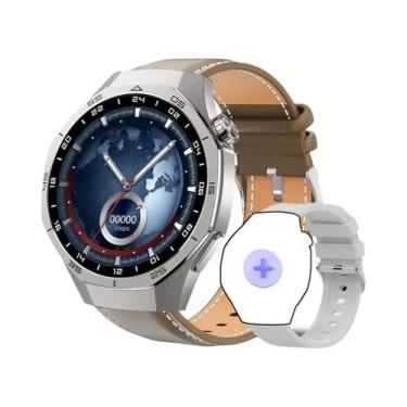Imagem de Relógio Inteligente Masculino GPS 5 pro Com Tela AMOLED, Chamada Bluet