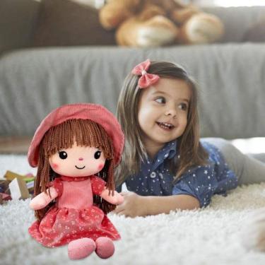 Imagem de Boneca bebê macia com roupas, 15.7 Cute Rag Doll Ragdoll Plu - HUOGUO