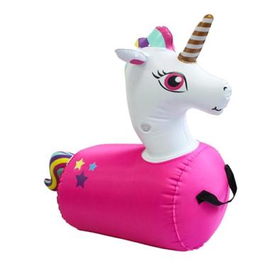 Imagem de oshhni Brinquedo inflável inflável para crianças, brinquedo de pular, fácil de usar, brinquedos leves para pular para meninos e meninas, parque