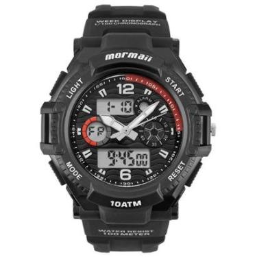 Imagem de Relógio Mormaii Masculino Action Preto - MOM8032P/8R-Masculino