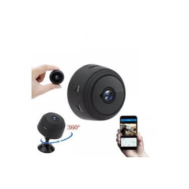 Imagem de Mini câmera Wifi A9 1080p Câmera espiã sem fio com áudio - Lightbek Of