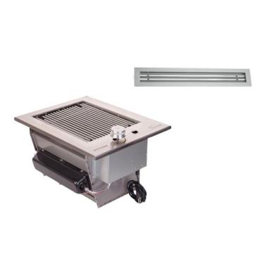 Imagem de Grill De Embutir Diamond Little Titan Gás Natural +Veneziana - Titan C