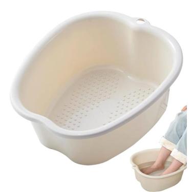 Imagem de Bacia de banho para imersão para pés JOYMAY Large Basin White