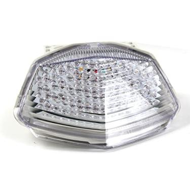 Imagem de Lanterna traseira de LED transparente Arashi para Kawasaki Ninja 250R EX250 2008-2012, luz traseira de freio de seta, acessórios de substituição integrados para motocicleta