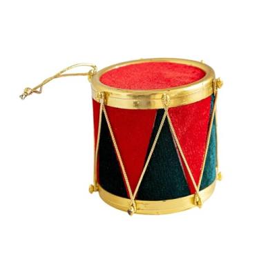 Imagem de Lilihuimaoyi Enfeite para, Decoração de Natal, Pingente Decorativo com Corda para Corrimão de Escada, Aniversário, Festivais E, tambor L, Tamanho real