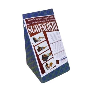 Imagem de Suave Encosto Apoio De Pernas 55x40cm Cinza Triangular