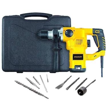 Imagem de Martelete Sds Plus Perfurador Rompedor 5Kg 1250W - Stanley Sthr1232k-B