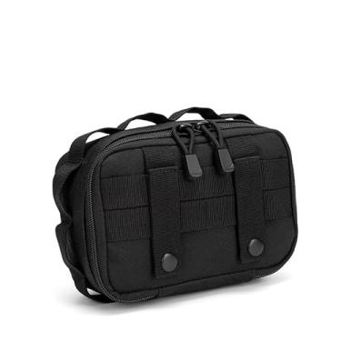 Imagem de Bolsa tática para cinto, bolsa de cintura de nylon, carteira militar universal para uso ao ar livre, bolsas pequenas para ferramentas