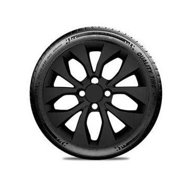 Imagem de Calota Aro 15 Onix Prisma Cobalt Preto Fosco - GFM