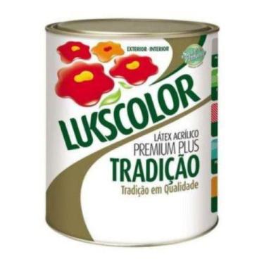 Imagem de Tinta Latex Lukscolor Galão 3,6lts Diversas Cores, Branco