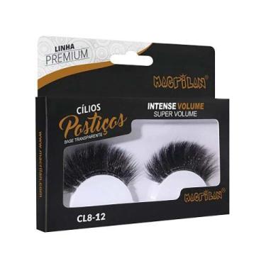 Imagem de Cílios Postiços Macrilan Intense Volume - Super Volume, CL8-12