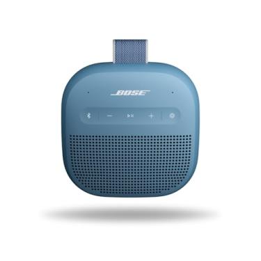 Imagem de Bose Alto-falante SoundLink micro portátil Bluetooth, alto-falante externo sem fio, até 12 horas de vida útil da bateria, à prova d'água e à prova de poeira, crepúsculo azul