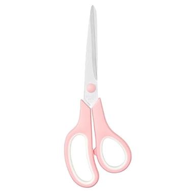 Imagem de Tesoura multiuso de 21,6 cm, pacote com 2, tesouras de lâmina ultra afiadas de 2,5 mm de espessura para acessórios de mesa de escritório, tecido de costura, artesanato doméstico, material escolar