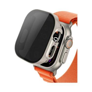 Imagem de Protetor De Tela De Vidro Temperado Anti-Espionagem Para Apple Watch S